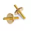Postes/ruedas para puentes ABR-1 Tune-o-matic, Gold, juego de 2 Postes/ruedas para puentes ABR-1 Tune-o-matic, Gold, juego de 2