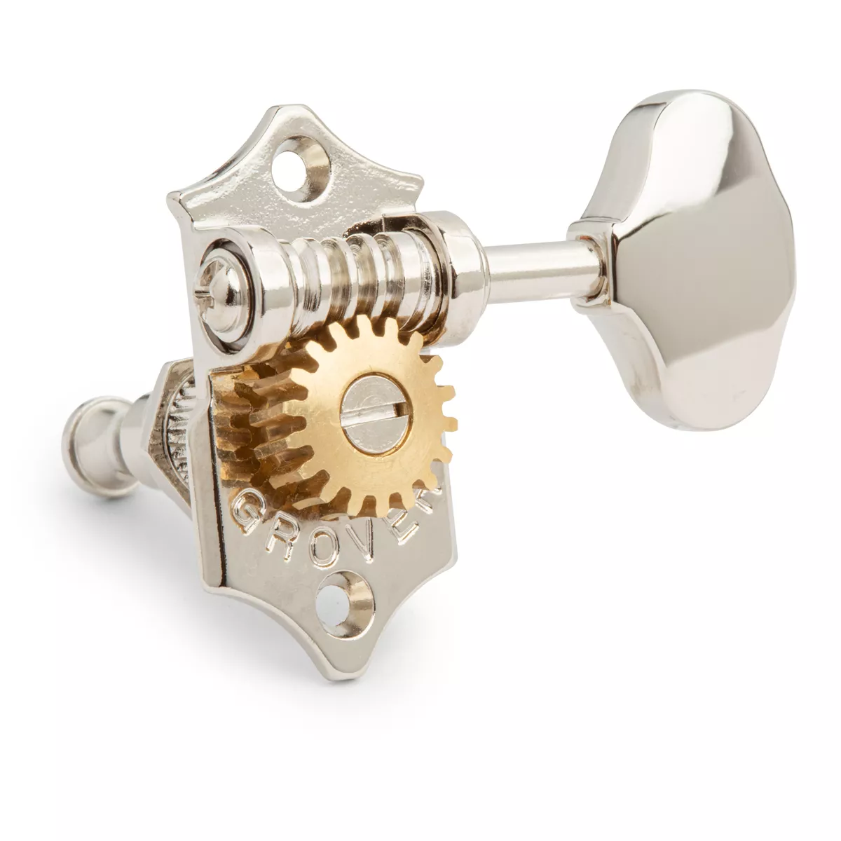 Clavijas de afinación Grover 18:1 Sta-Tite (Serie 97 a 18), 3+3 Clavijas de afinación Grover 18:1 Sta-Tite (Serie 97 a 18), 3+3