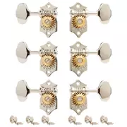 Grover 18:1 Sta-Tite (serie 97 a 18 ) 3+3 clavijeros, níquel