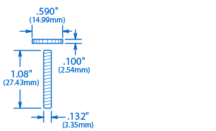 Postes/ruedas para puente original ABR-1 Tune-o-matic