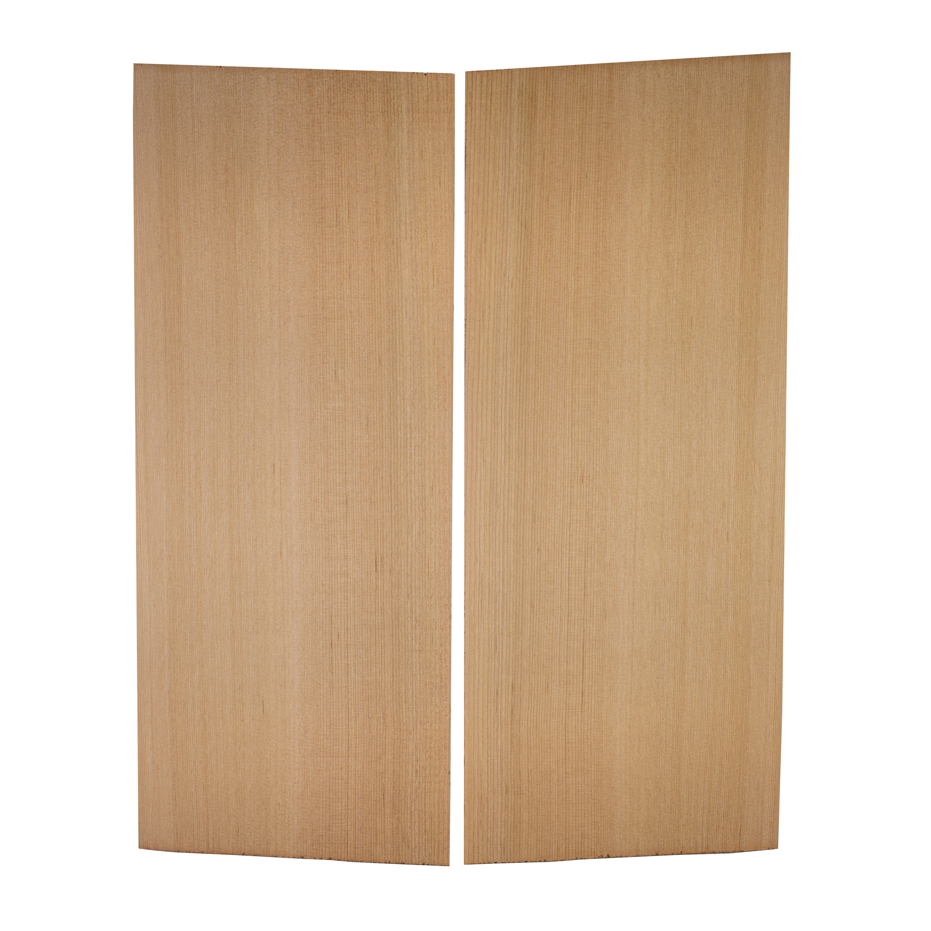 Placa de sonido de cedro rojo occidental para guitarra pequeña