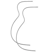 Juego de 2 filete de Herringbone doblado, forma OM/000