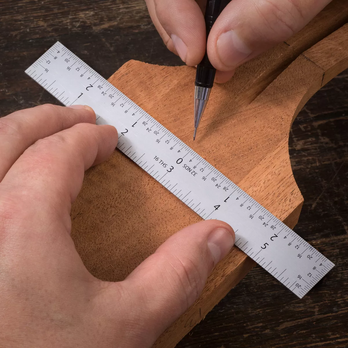 Regla de taller de StewMac Regla de taller de StewMac