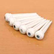 Pines puente Waverly de ivoroide con incrustación de abalone, ranurada, juego de 6