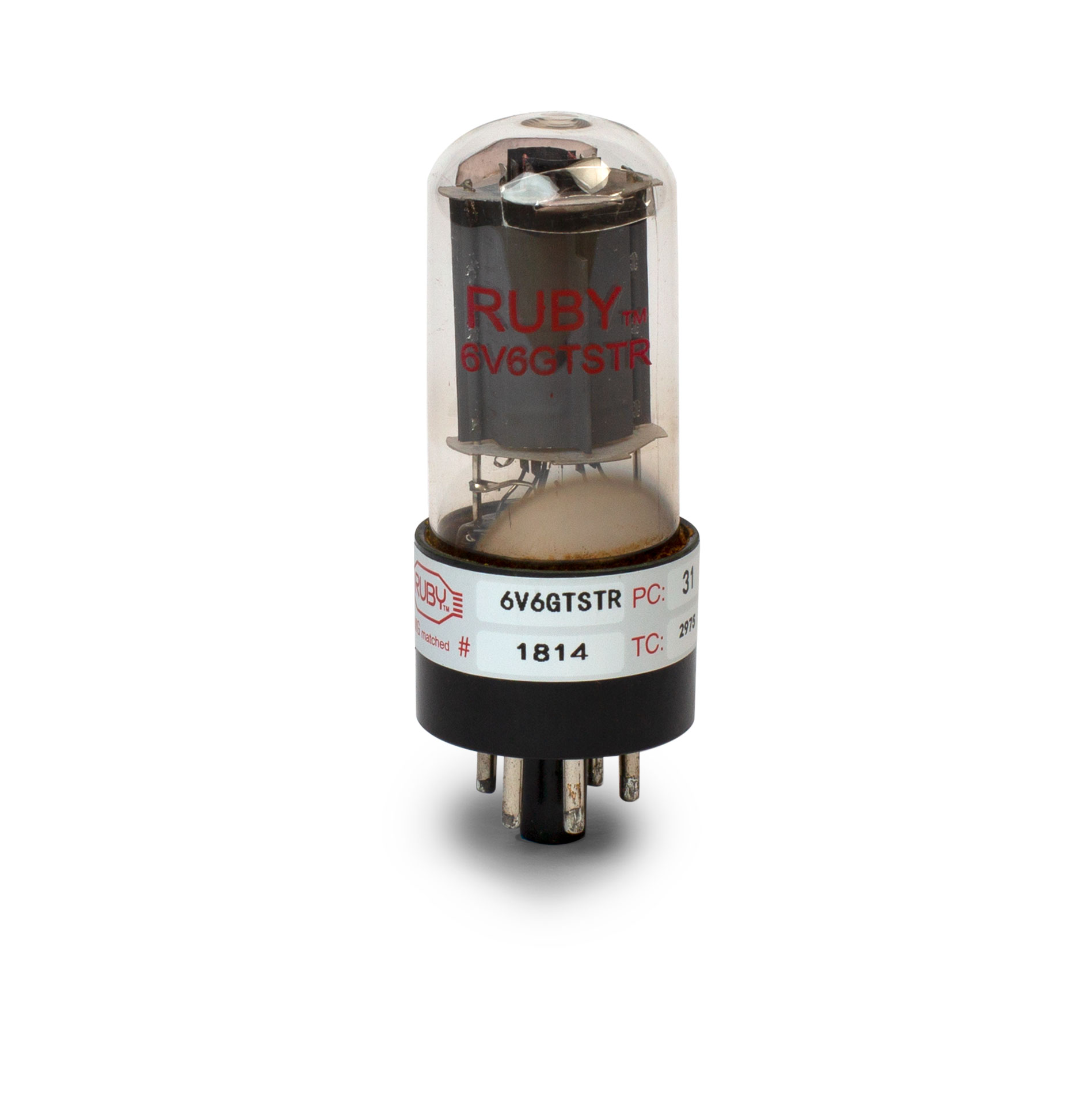 Tubos Ruby 6V6GTSTR , válvula de potencia Tubos Ruby 6V6GTSTR , válvula de potencia