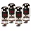 Tubos Ruby KT88STR , válvula de potencia, cuádruple coincidente Tubos Ruby KT88STR , válvula de potencia, cuádruple coincidente