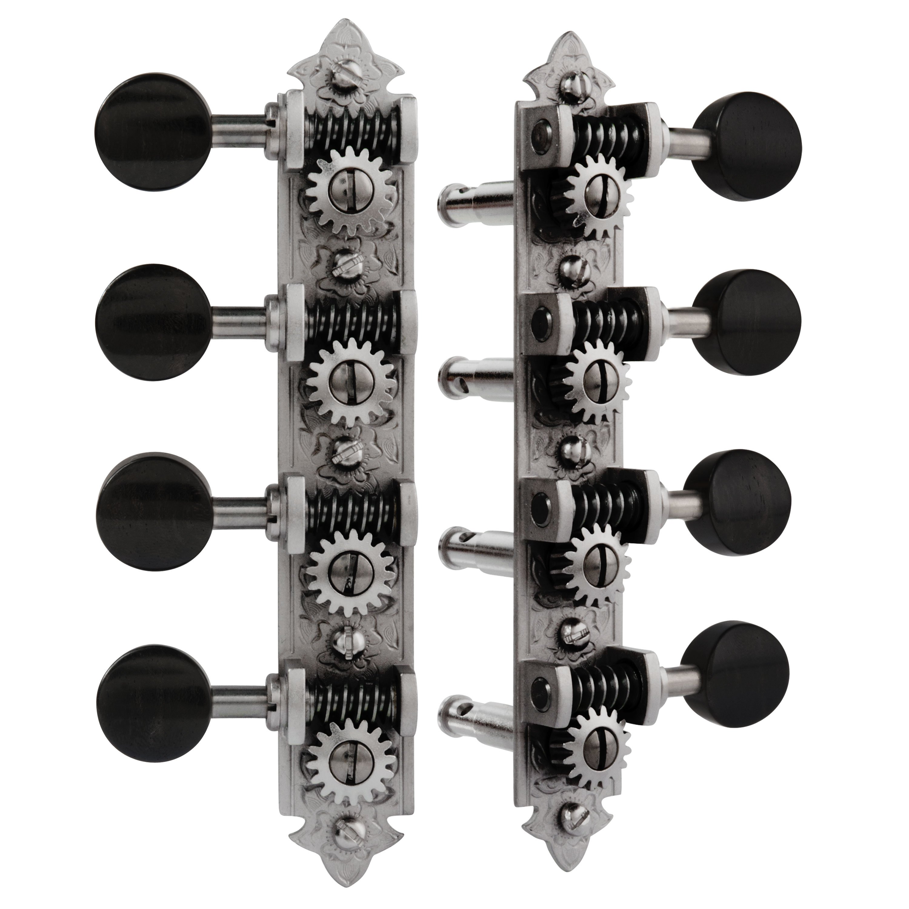 Sintonizadores Waverly de mandolina estilo A con perillas de ébano Sintonizadores Waverly de mandolina estilo A con perillas de ébano