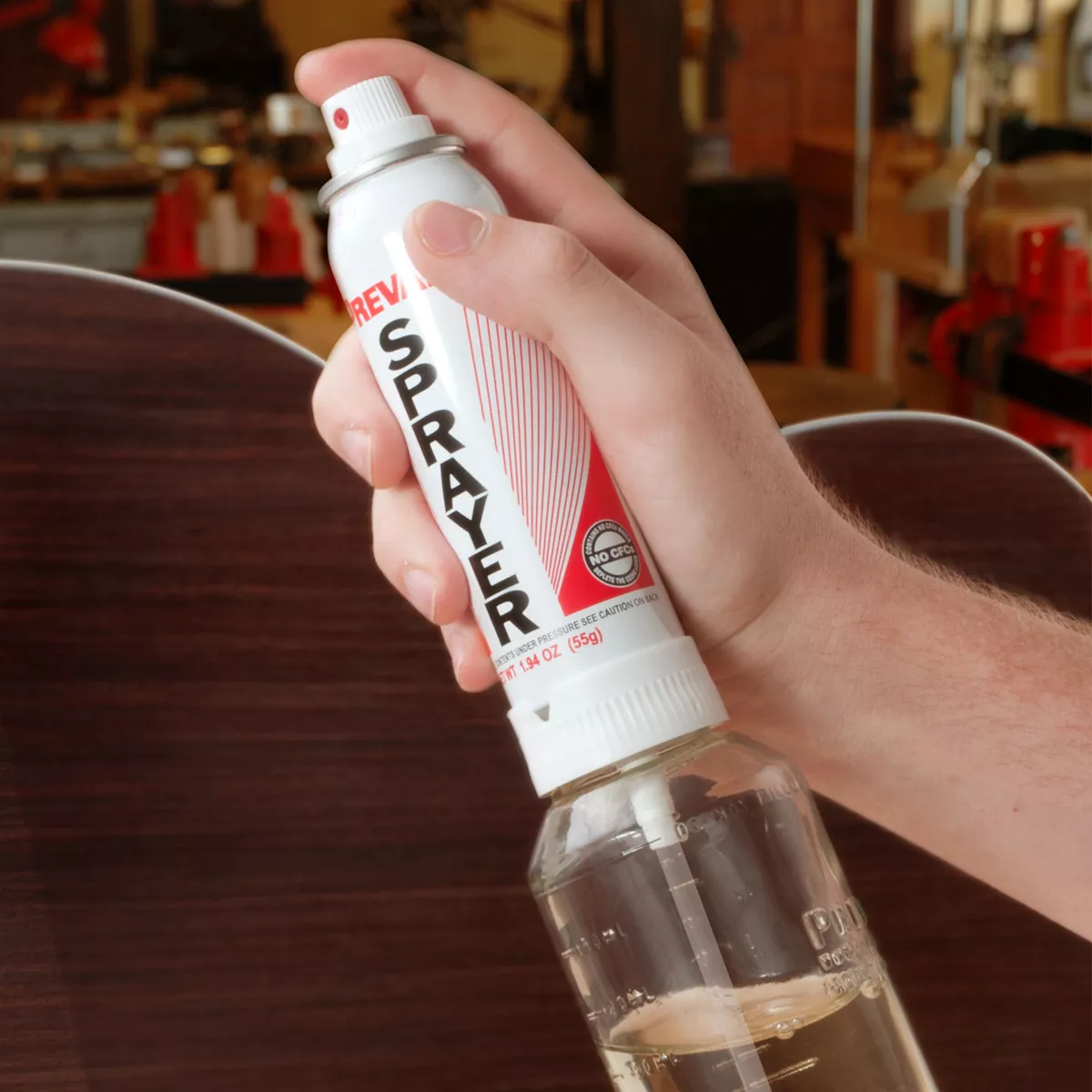 Unidad de pulverización Preval Unidad de pulverización Preval