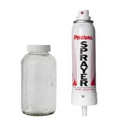 Unidad de pulverización Preval, unidad de pulverización con contenedor