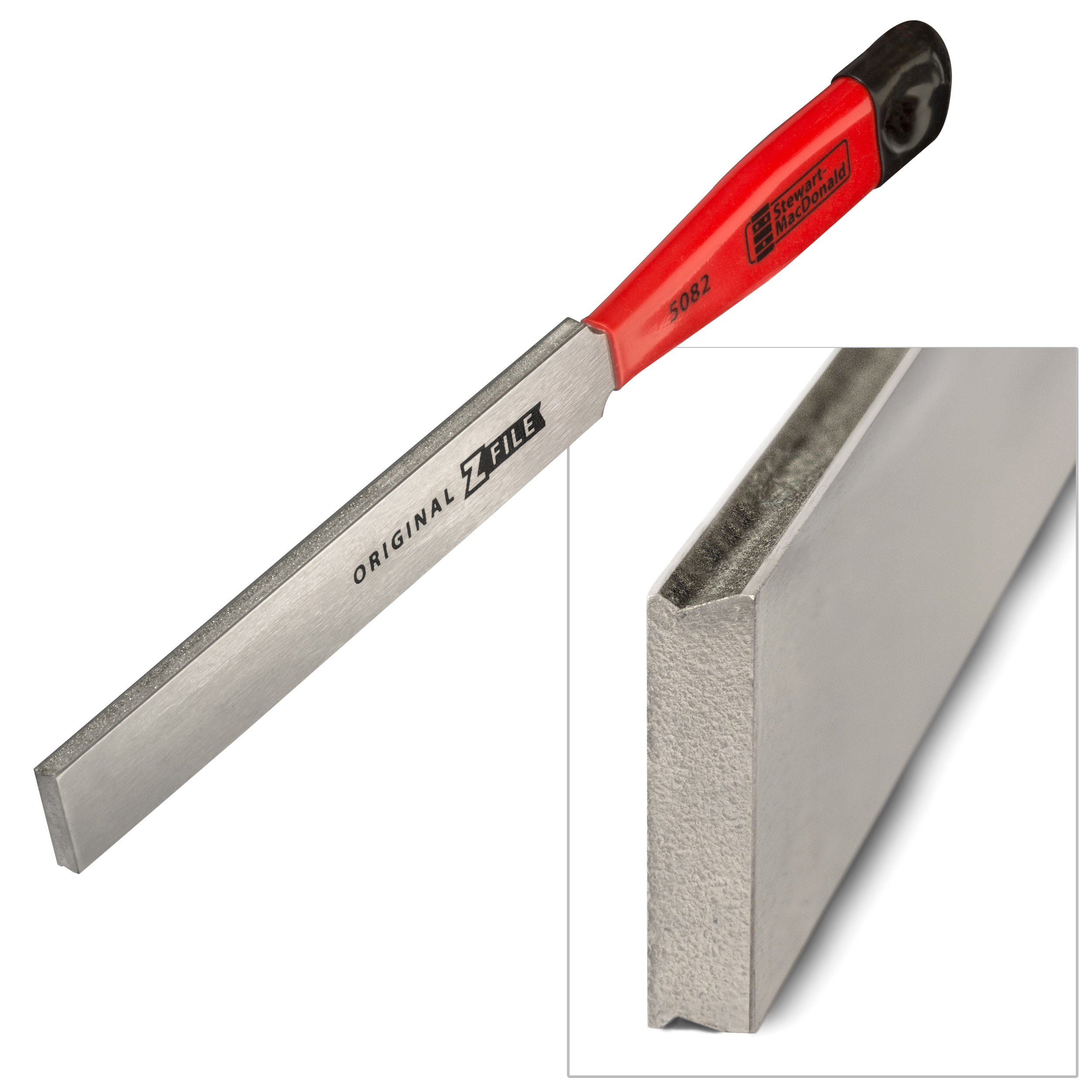 Limas Z-File de StewMac para el coronado de trastes