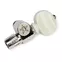Five-Star 5.a cuerda Banjo Peg, perilla de marfil sobre níquel Five-Star 5.a cuerda Banjo Peg, perilla de marfil sobre níquel