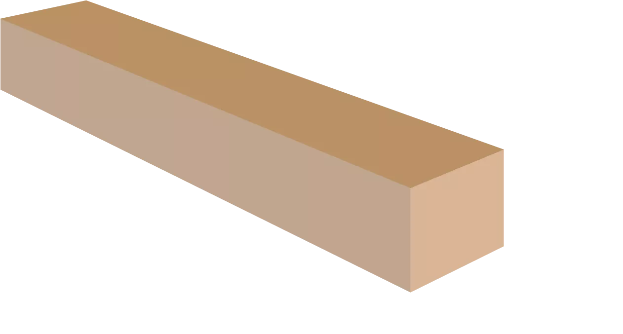 Cuello de guitarra de arce en blanco, AAA, 3" x 4" x 24"