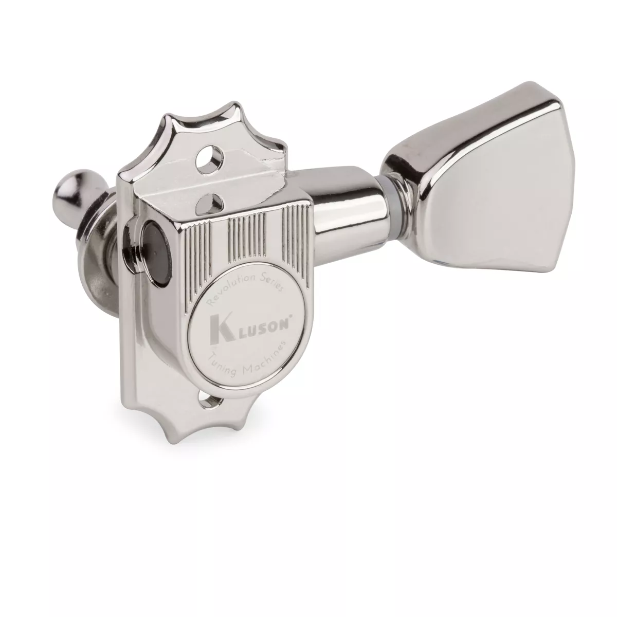 Clavijas de afinación Kluson 3+3, Serie Revolution G-Mount Clavijas de afinación Kluson 3+3, Serie Revolution G-Mount