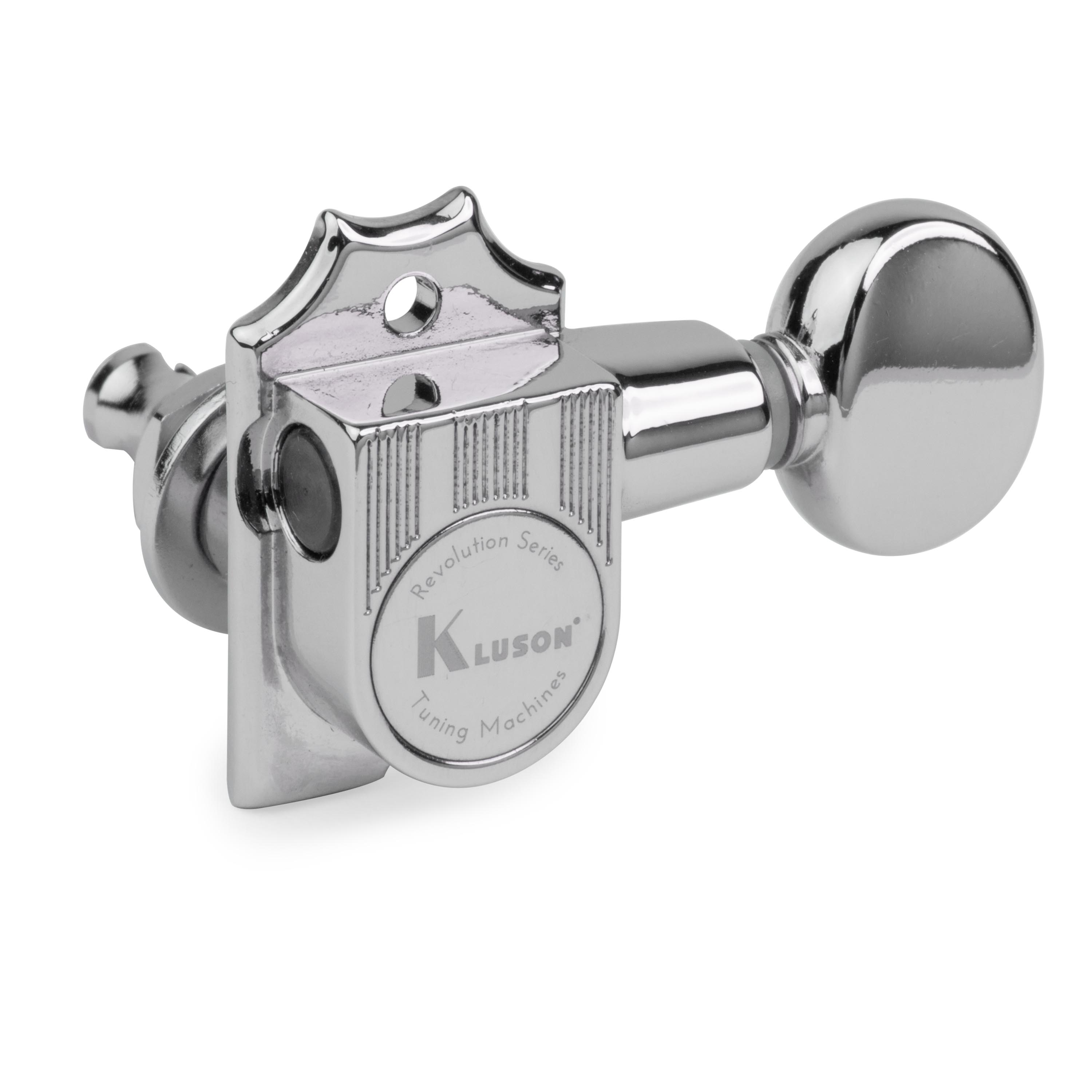 Kluson 6-In-Line Revolution serie clavijeros de montaje en H Kluson 6-In-Line Revolution serie clavijeros de montaje en H