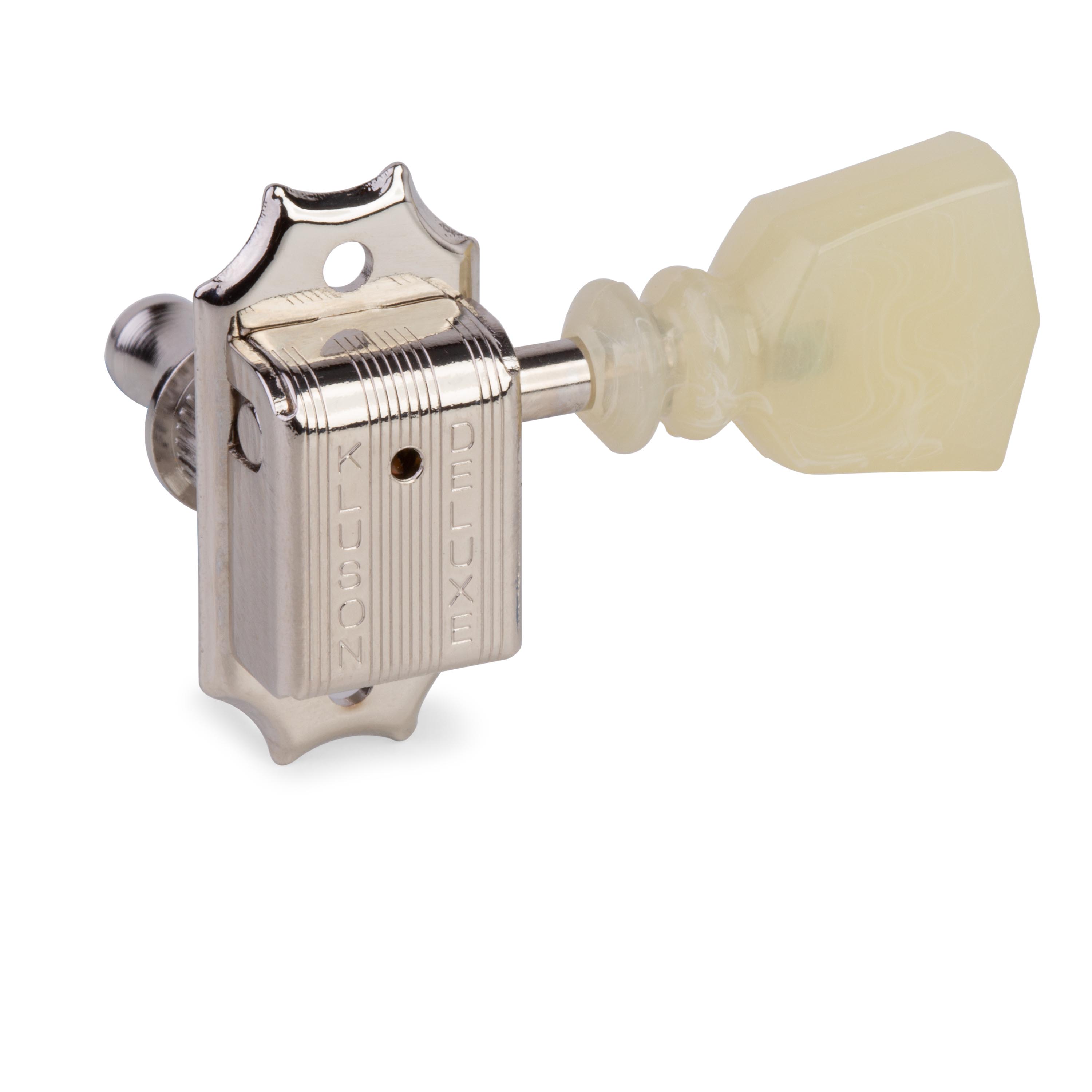 Clavijas de afinación Kluson 3+3 Serie Deluxe