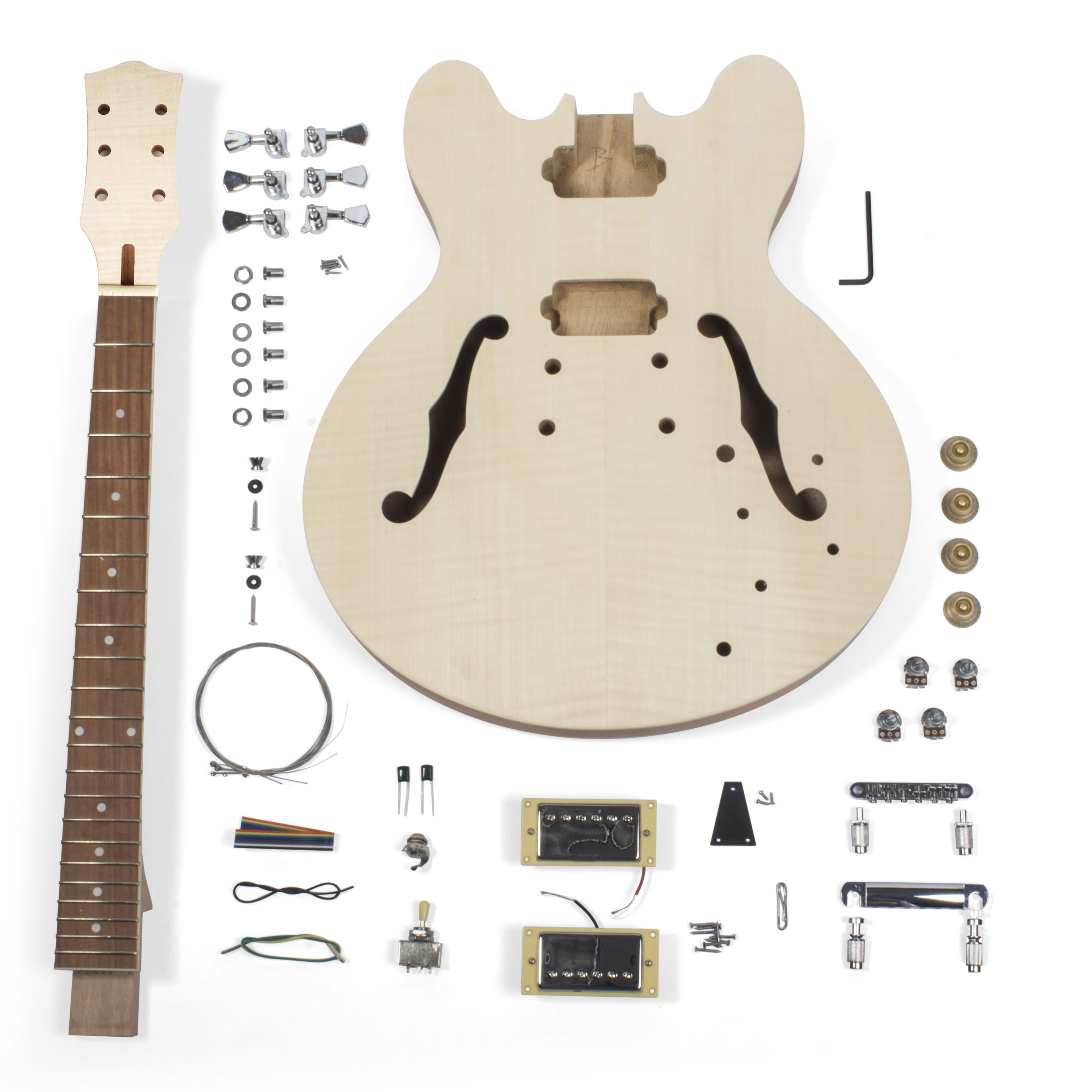 Semicuerpo eléctrico Kit de Guitarra