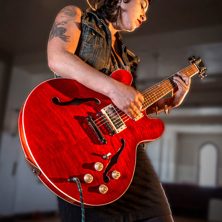 Semicuerpo eléctrico Kit de Guitarra