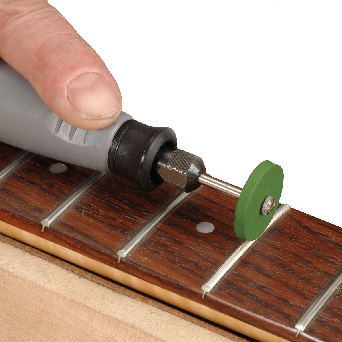 Discos de pulido de trastes