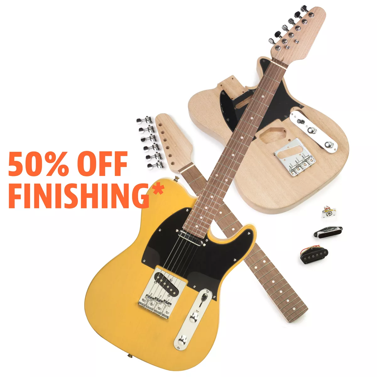 Kit de guitarra eléctrica T-Style Kit de guitarra eléctrica T-Style