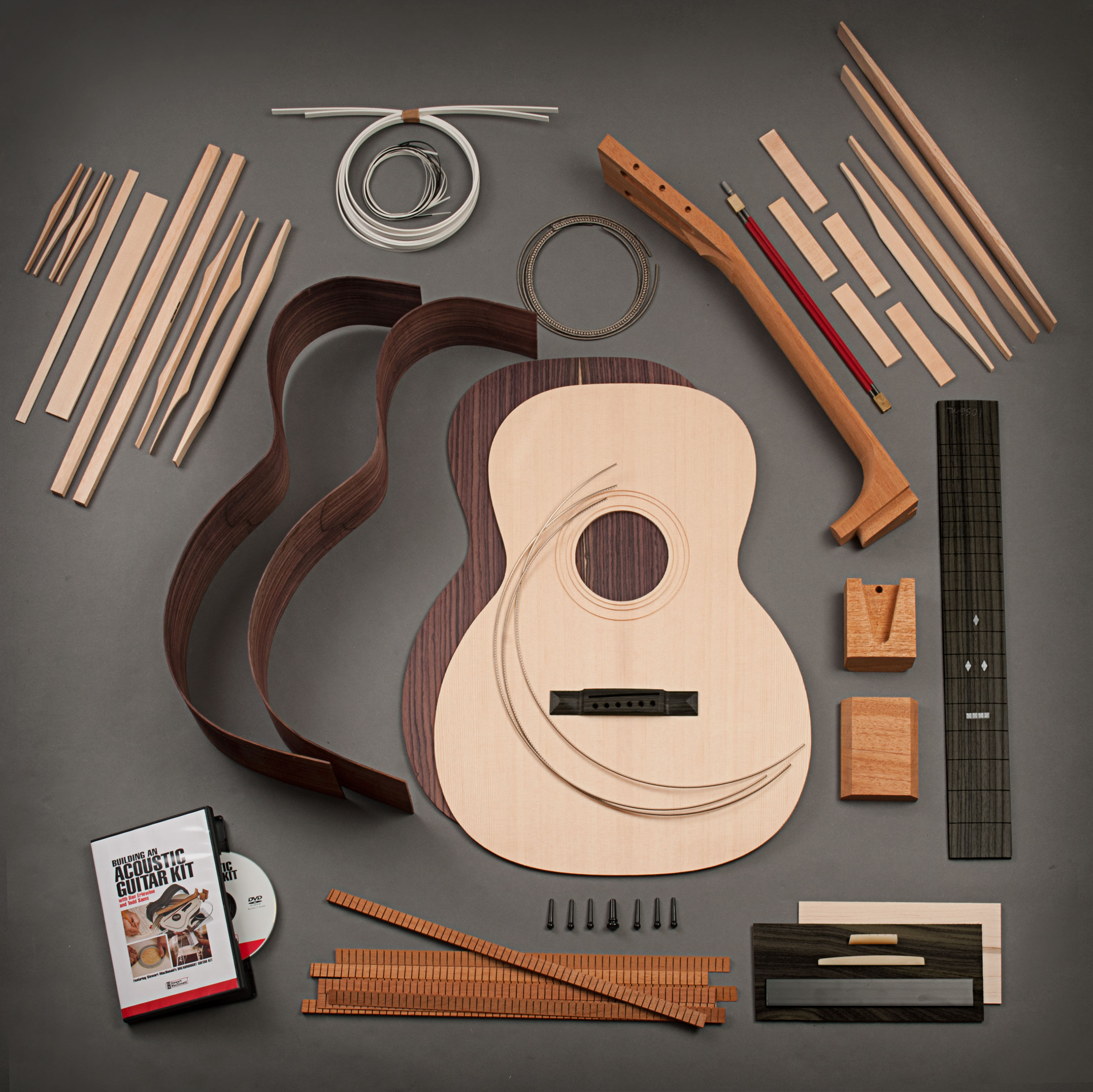 Kit de guitarra acústica Triple-O de StewMac