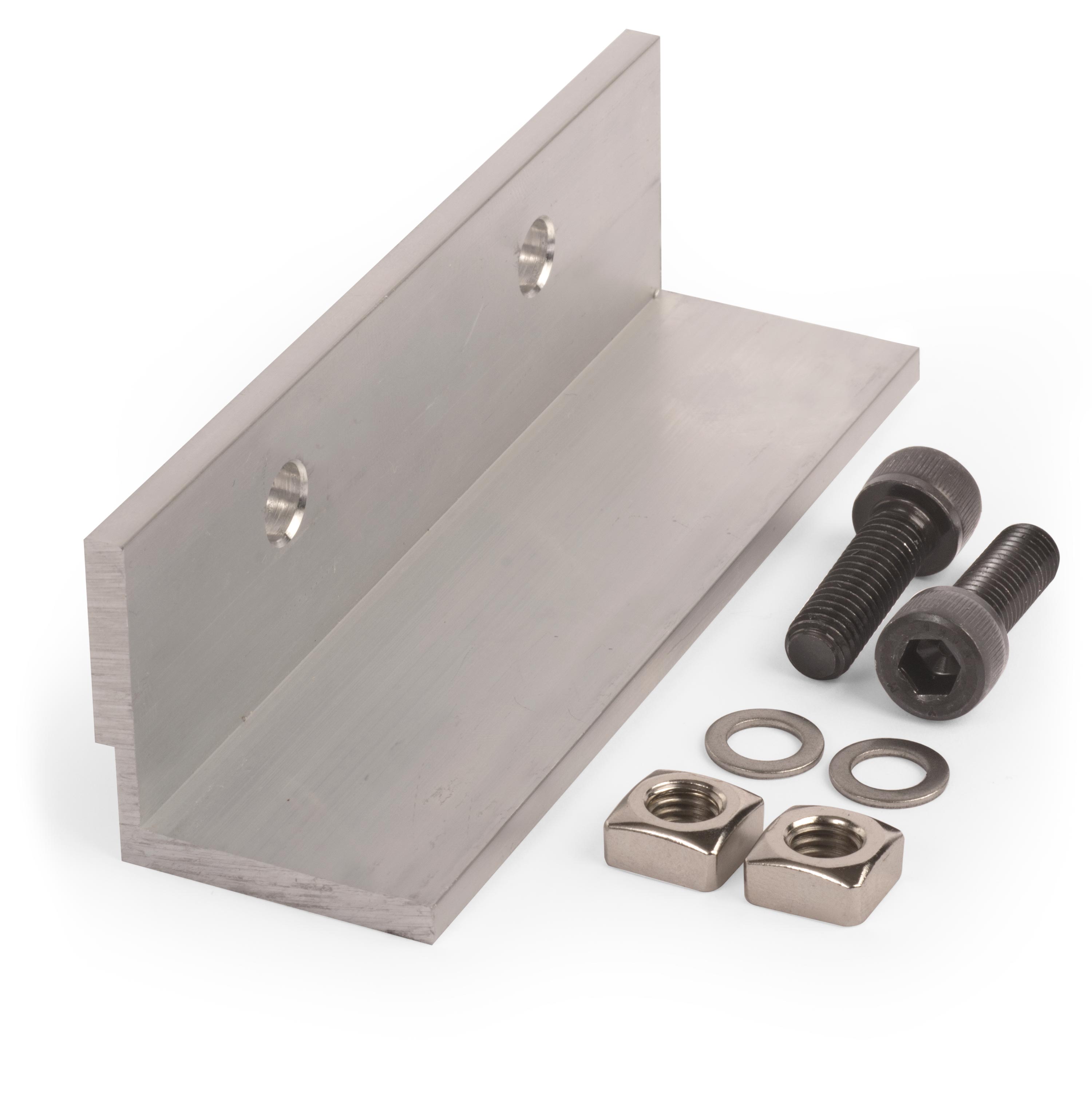 Soporte de plantilla para cuello para torno de banco en ángulo