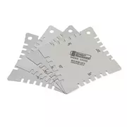 Juego de 4 galgas de radios con muescas