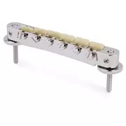Puente TonePros AVR2GP-C ABR-1 Tune-o-matic con monturas de fórmula G, níquel, con muescas