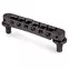 Puente de aluminio TonePros TP6A Tune-o-matic con monturas de latón, negro Puente de aluminio TonePros TP6A Tune-o-matic con monturas de latón, negro