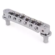 Puente TonePros TP6R Tune-o-matic con monturas Roller, cromado
