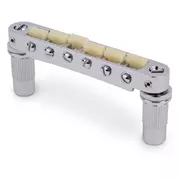 Puente TonePros TPFG Tune-o-matic con monturas de fórmula G, cromado