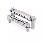 Juego de puente y cordal TonePros LPS02 Tune-o-matic, níquel, sin muescas