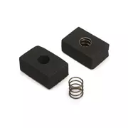 Conjunto corto/ancho de base de espuma para pastillas con resortes internos