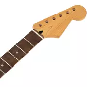 Mighty Mite Vintage Amber: mástil para Strat, con laurel indio, 10,5 mm agujeros para las clavijas