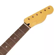Mighty Mite Vintage Amber: mástil para tele, con laurel indio, 10,5 mm agujeros para las piernas