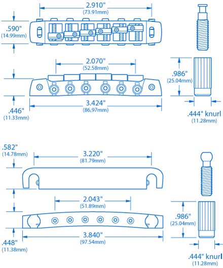 Puente y pieza trasera Gotoh 510 Puente y pieza trasera Gotoh 510