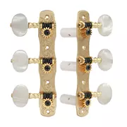 Clásicos clavijeros de guitarra Gotoh, con botones perlados