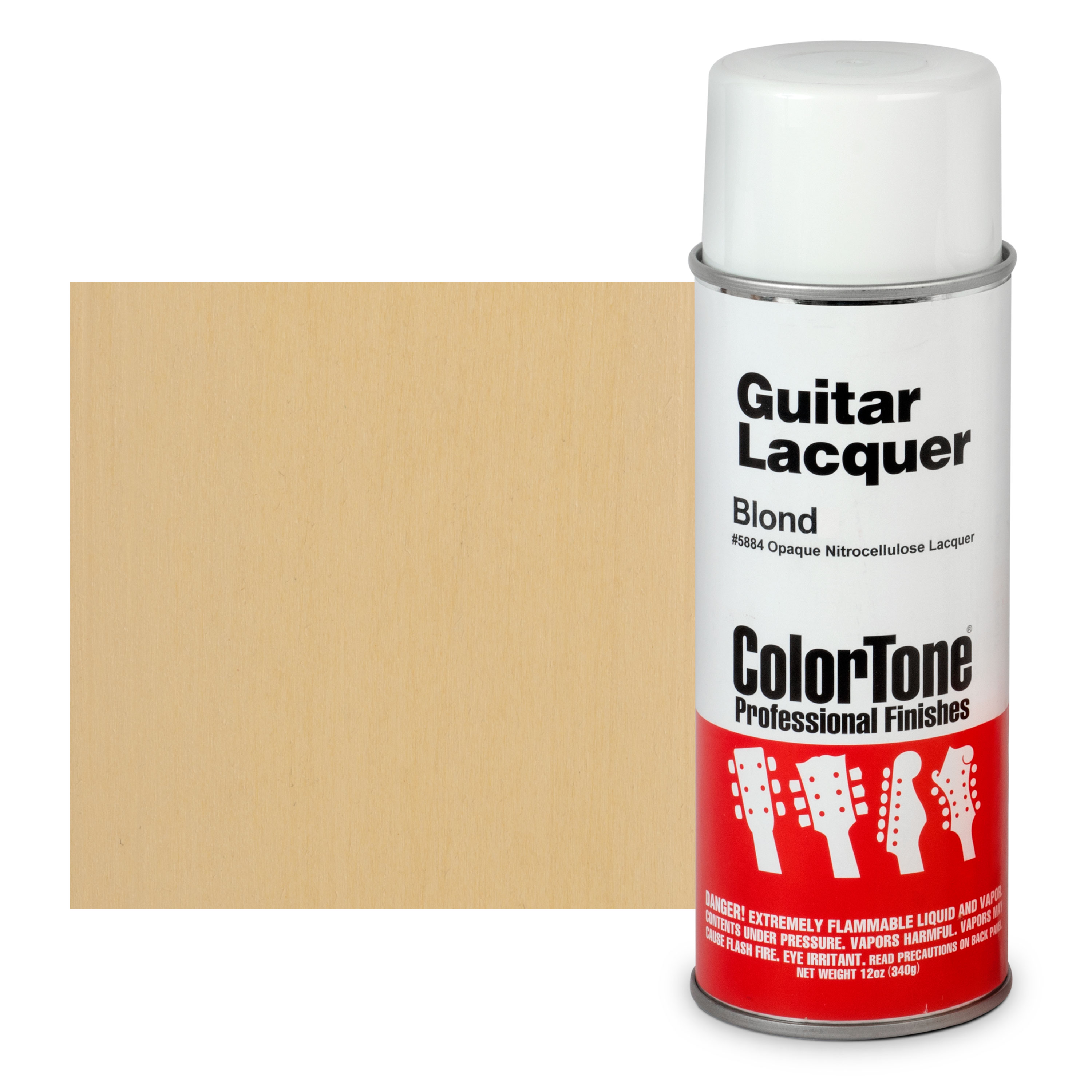 Laca en aerosol ColorTone para guitarra, Blond Laca en aerosol ColorTone para guitarra, Blond