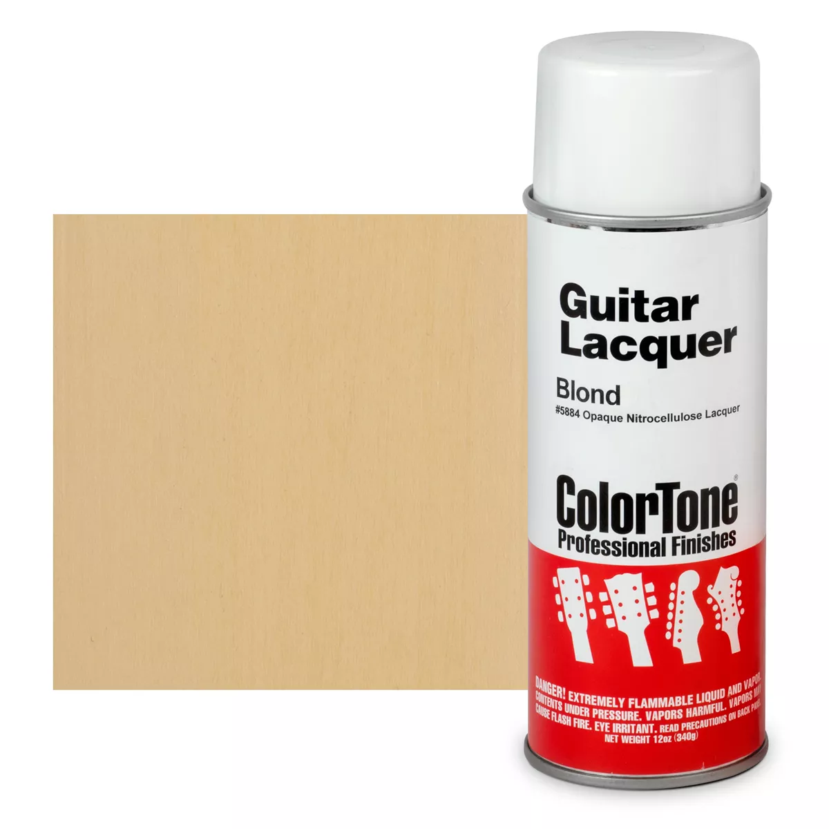 Laca en aerosol ColorTone para guitarra, Blond Laca en aerosol ColorTone para guitarra, Blond