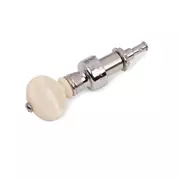 Perno de ajuste individual Five-Star para Banjo, perilla cremosa sobre níquel, clavijero único