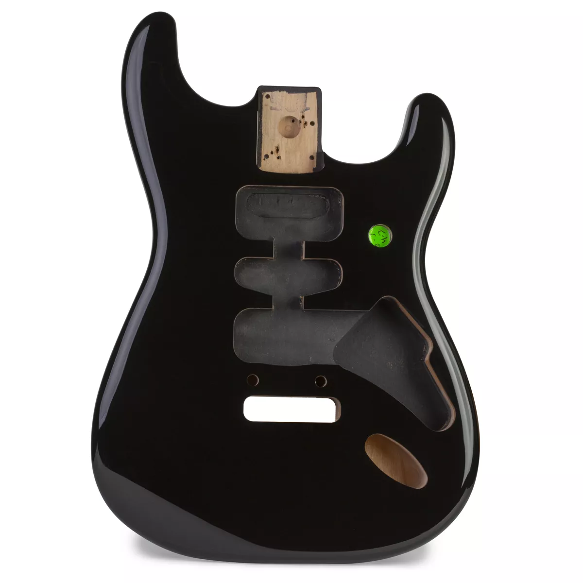 Guardabarros Deluxe Stratocaster Body, Negro Guardabarros Deluxe Stratocaster Body, Negro