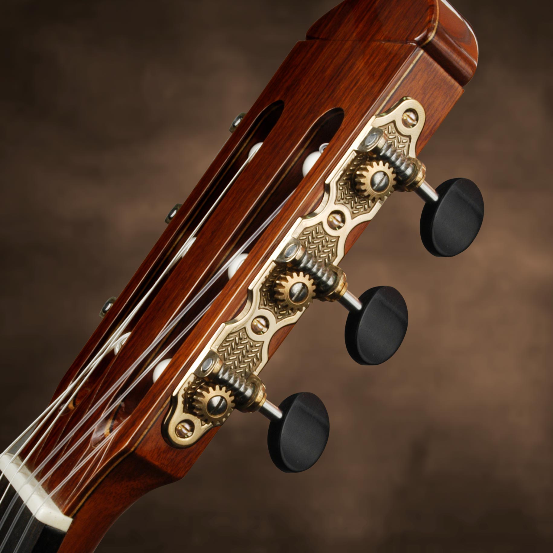 Máquinas de guitarra clásicas Sloane con placas base de bronce puntiagudo Máquinas de guitarra clásicas Sloane con placas base de bronce puntiagudo