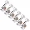Sintonizadores de 6-In-Line seguro Gotoh Mini 510 , cromo Sintonizadores de 6-In-Line seguro Gotoh Mini 510 , cromo