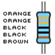 Resistencias, 330 ohm, tolerancia del 1%