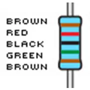 Resistencias, 15 K, tolerancia del 1%