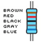 Resistencias, 68 K, tolerancia del 1%