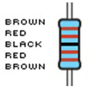 Resistencias, 12 K, tolerancia del 1%