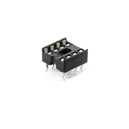 Integrated Circuits, Socket (for 8 pin integrated circuits)