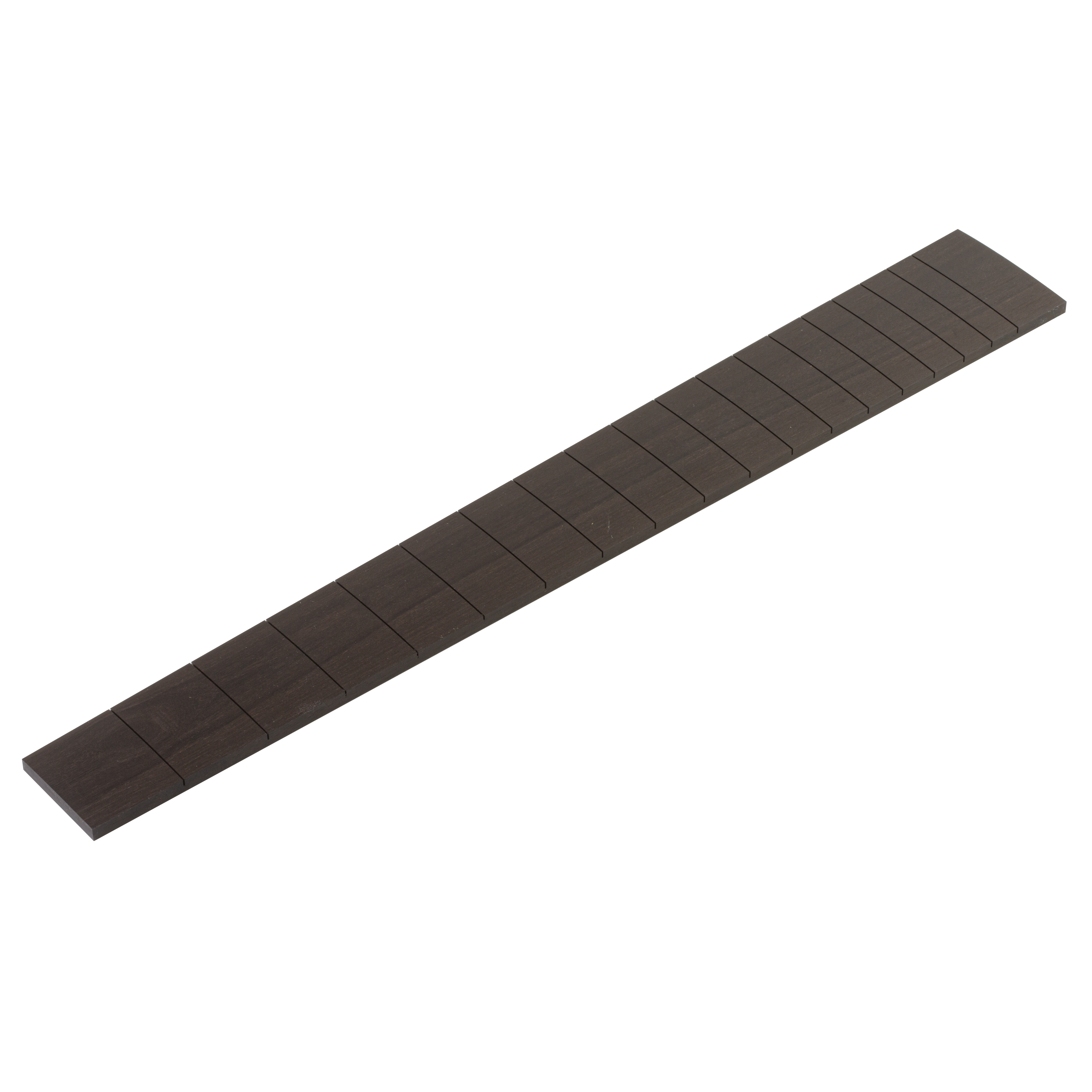 Taller de diapasón personalizado de ébano, 24,9", 1-5/8" N, 2-1/8" S