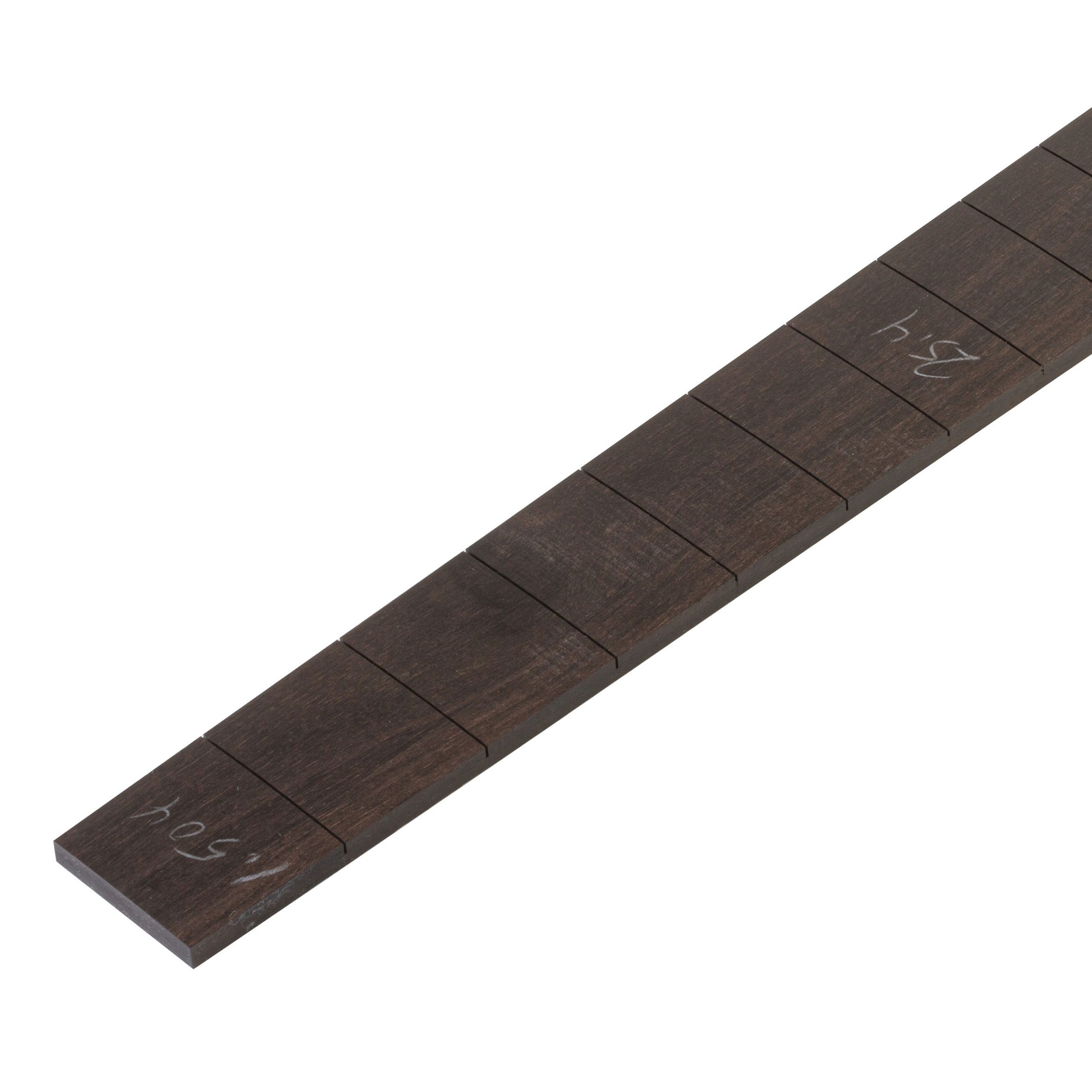 Taller de diapasón personalizado de ébano, 25,4", 1-1/2" N, 1-61/64" S