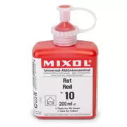 Tintes universales Mixol, frasco grande, rojo